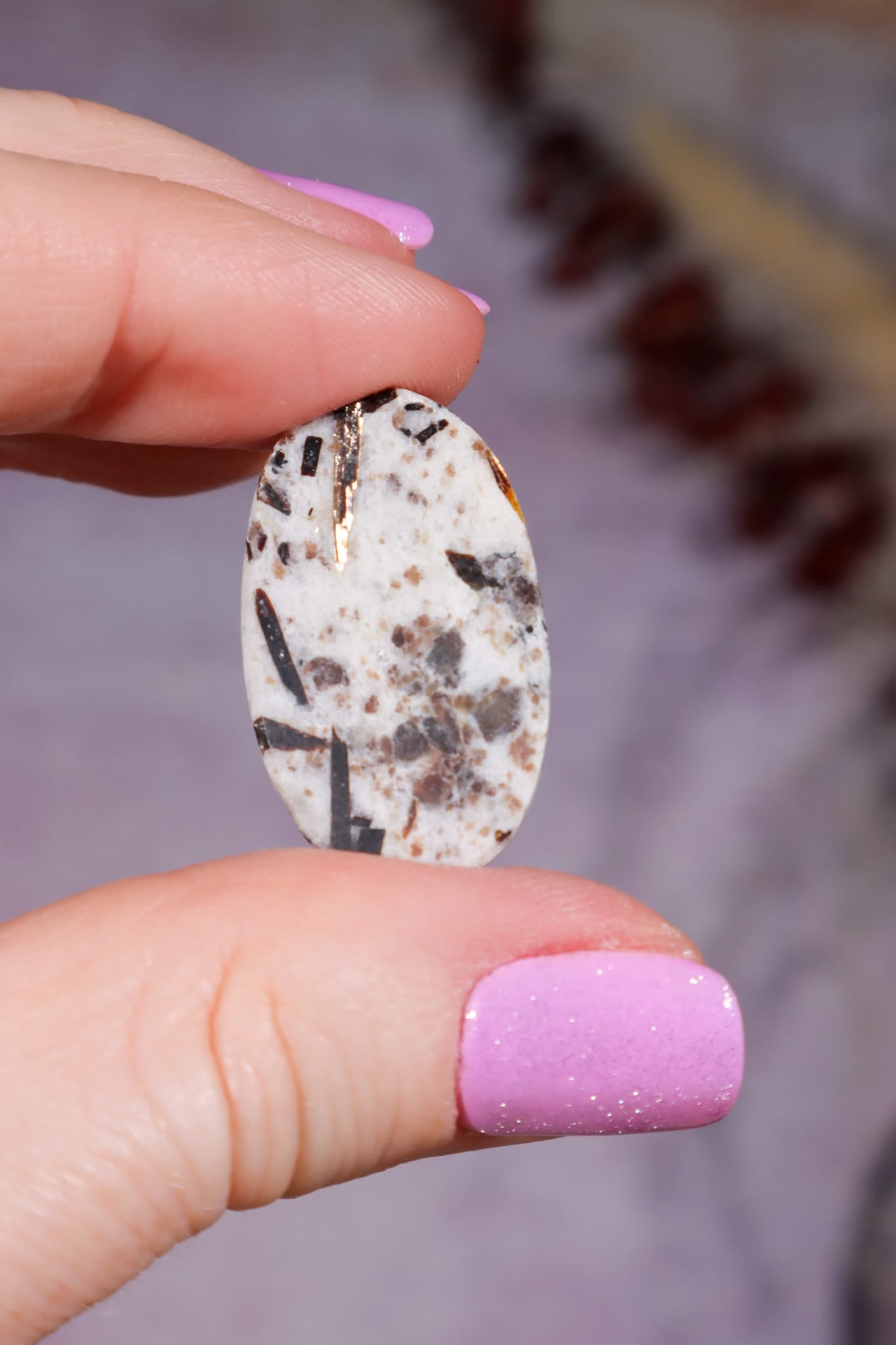 Astrophyllite Cabochon | 27mm | Russia Cabochon Tali & Loz Crystals