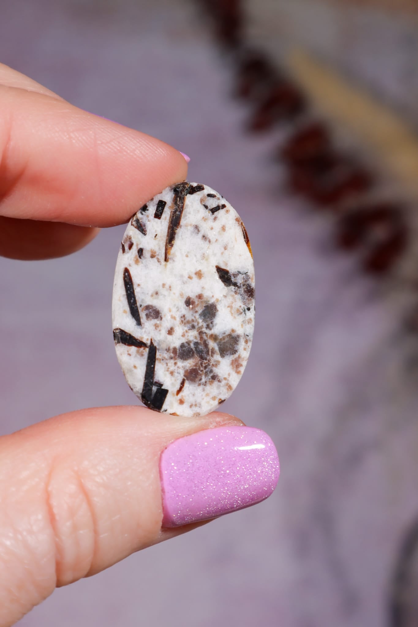 Astrophyllite Cabochon | 27mm | Russia Cabochon Tali & Loz Crystals
