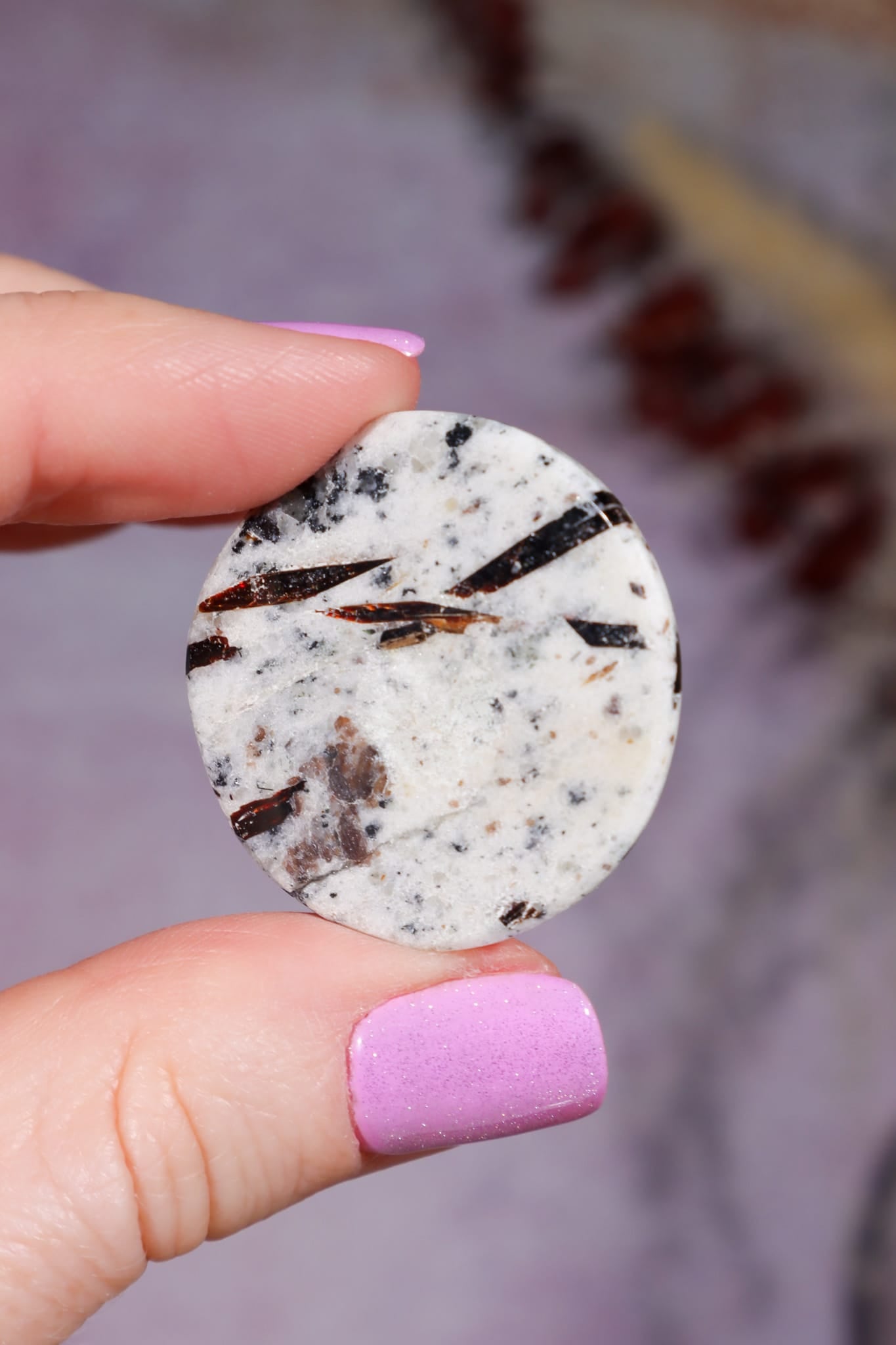 Astrophyllite Cabochon | 31mm | Russia Cabochon Tali & Loz Crystals