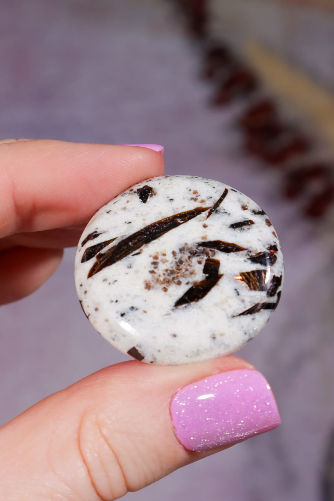 Astrophyllite Cabochon | 31mm | Russia Cabochon Tali & Loz Crystals