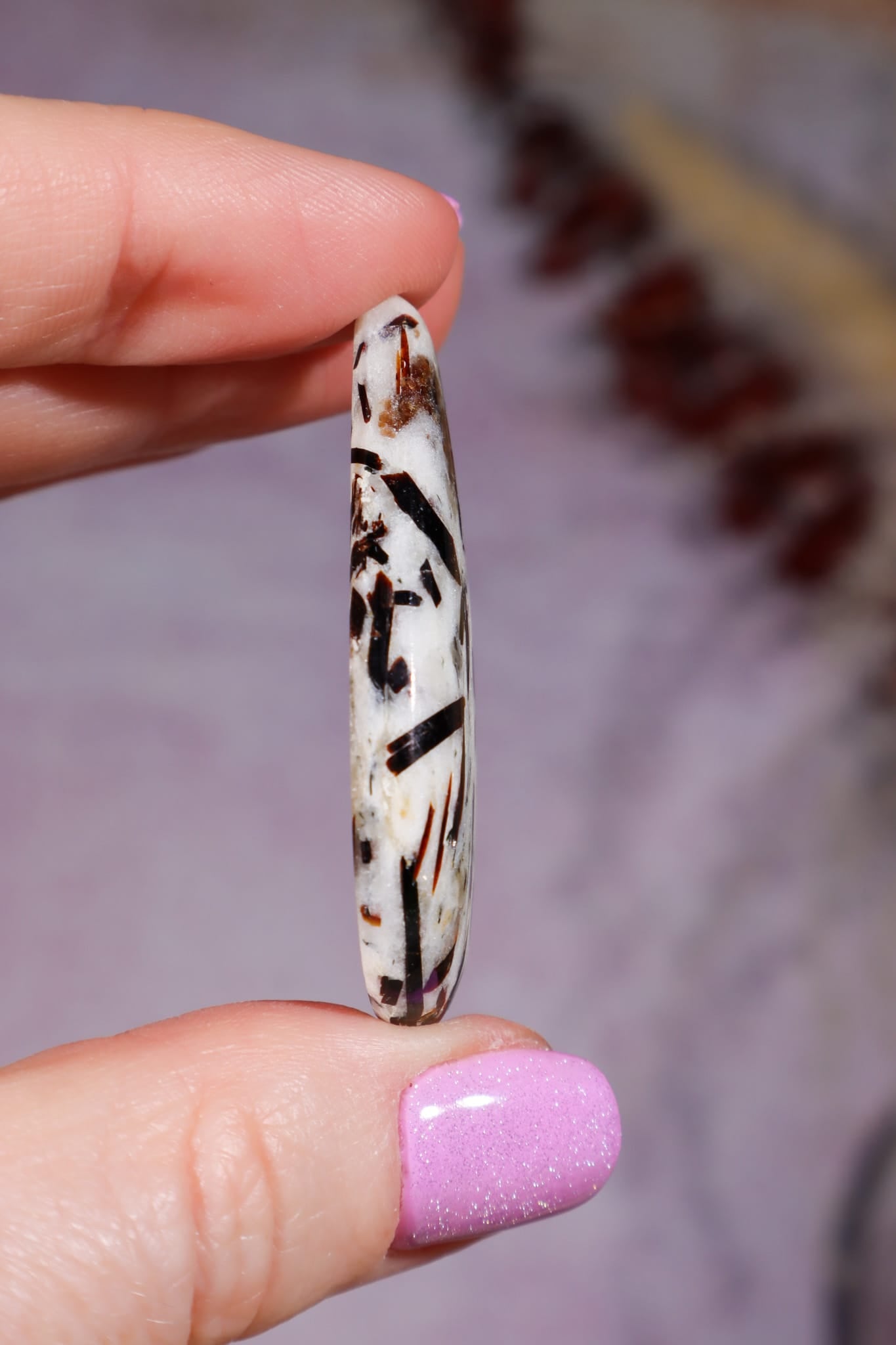 Astrophyllite Cabochon | 44mm | Russia Cabochon Tali & Loz Crystals