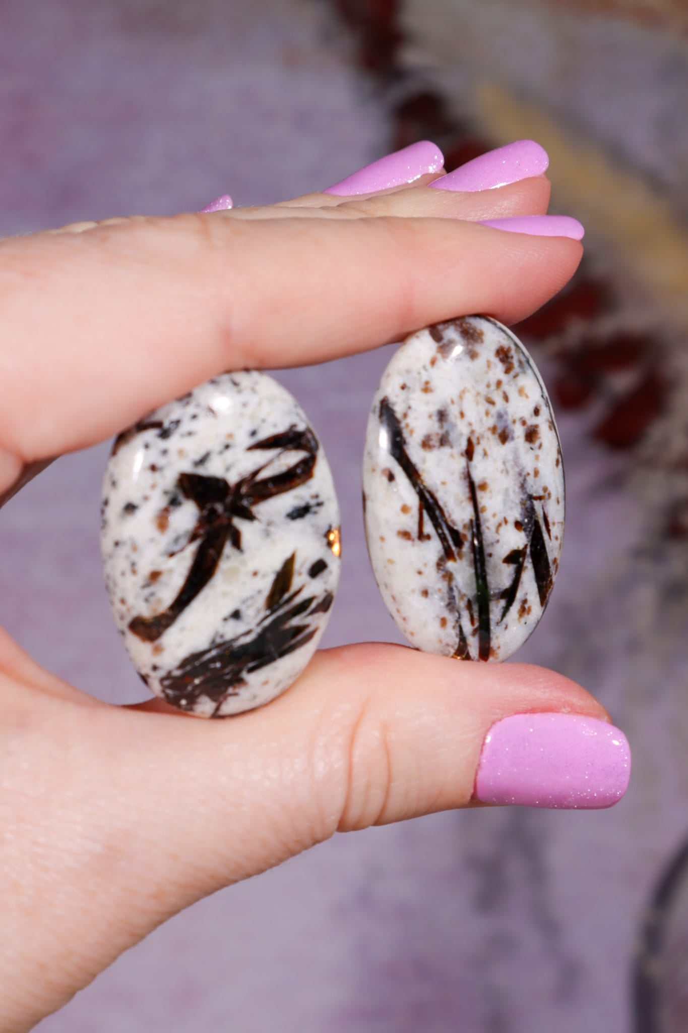 Astrophyllite Cabochon | Oval | Russia Cabochon Tali & Loz Crystals