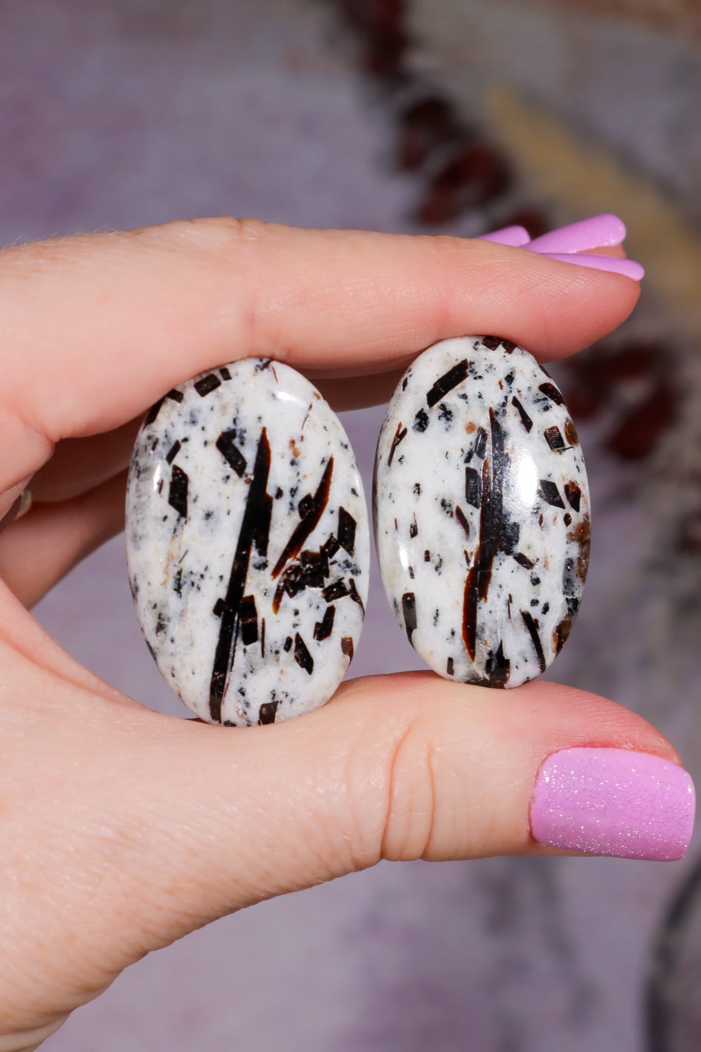 Astrophyllite Cabochon | Oval | Russia Cabochon Tali & Loz Crystals