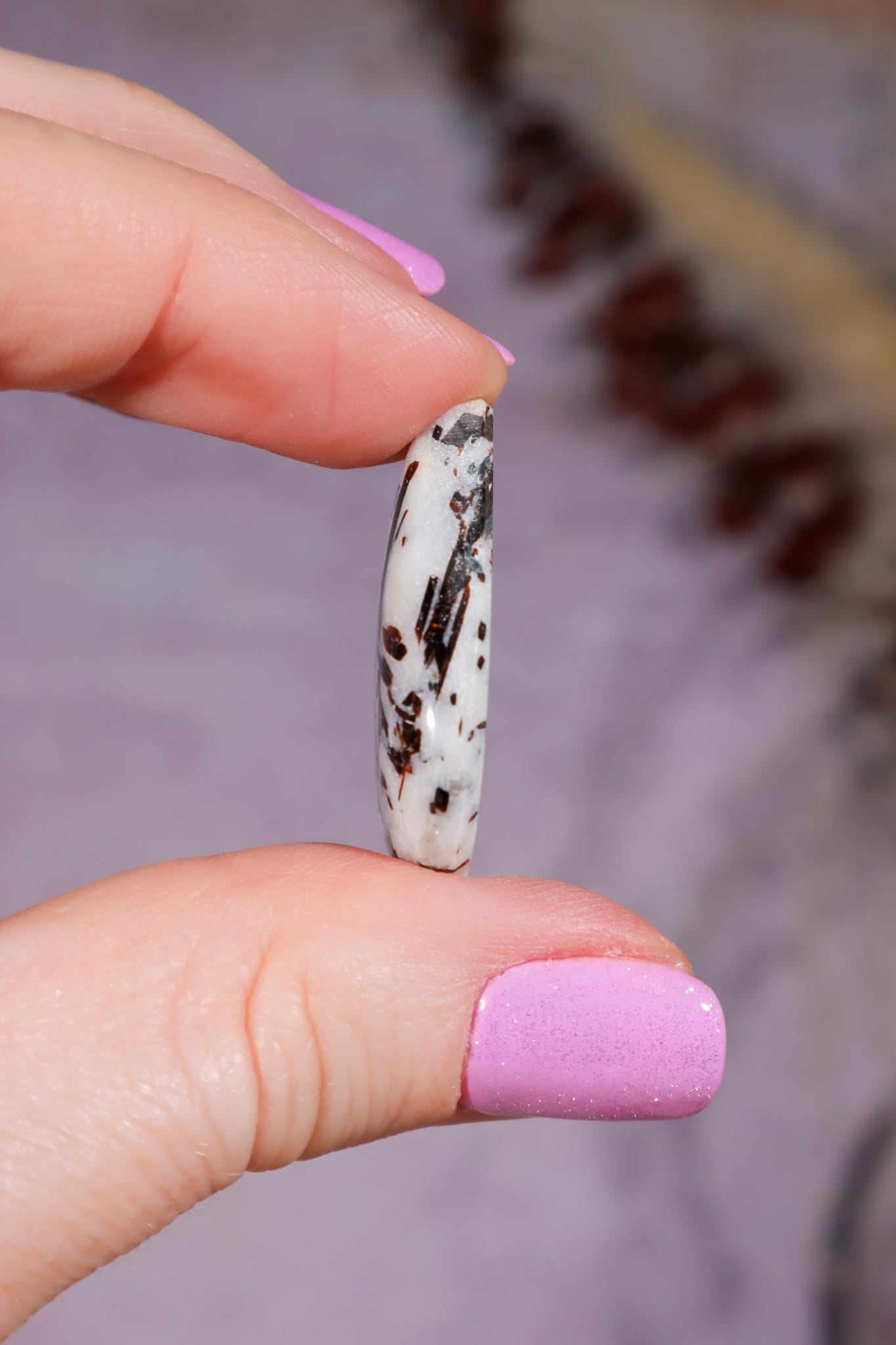 Astrophyllite Cabochon | Teardrop | Russia Cabochon Tali & Loz Crystals