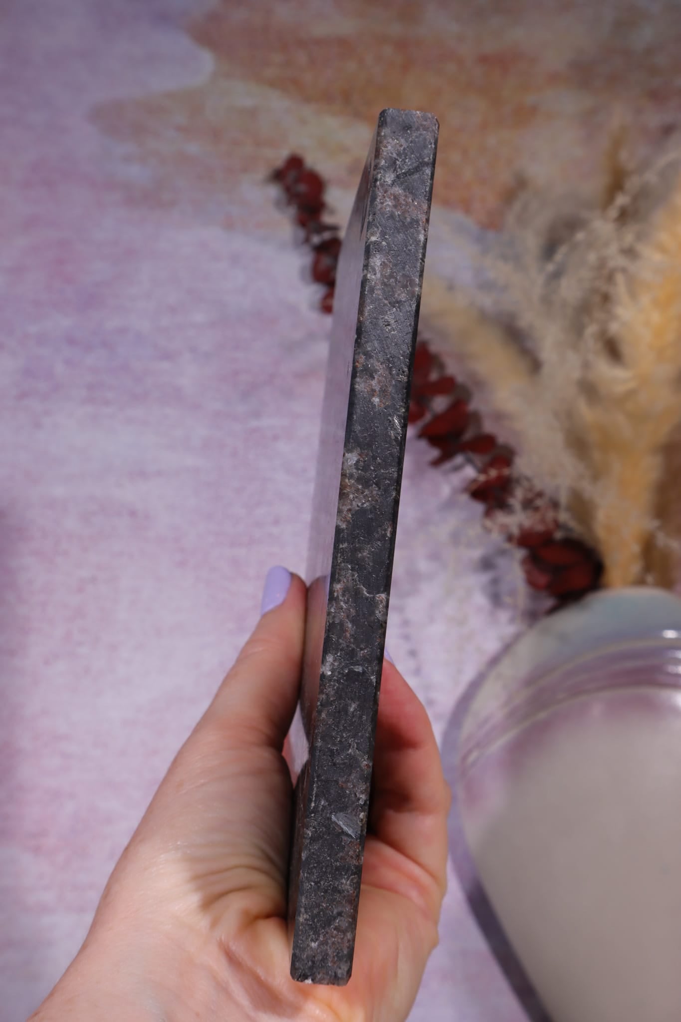 Astrophyllite & Garnet Slab | Polished | Russia Slab Tali & Loz Crystals