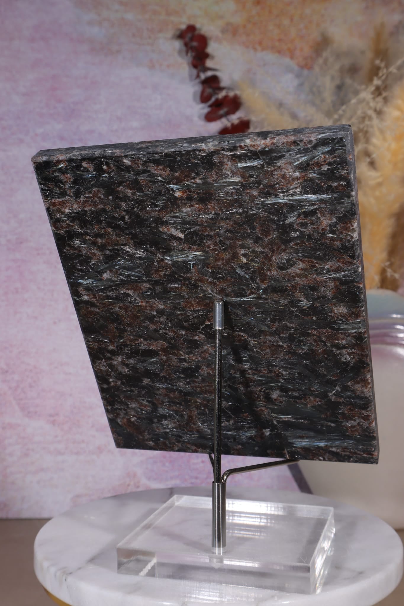 Astrophyllite & Garnet Slab | Polished | Russia Slab Tali & Loz Crystals