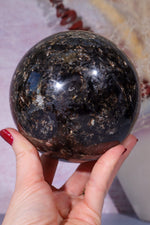 Astrophyllite Sphere 1.92kg sphere Tali & Loz Crystals