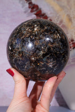 Astrophyllite Sphere 1.92kg sphere Tali & Loz Crystals