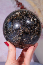Astrophyllite Sphere 1.92kg sphere Tali & Loz Crystals