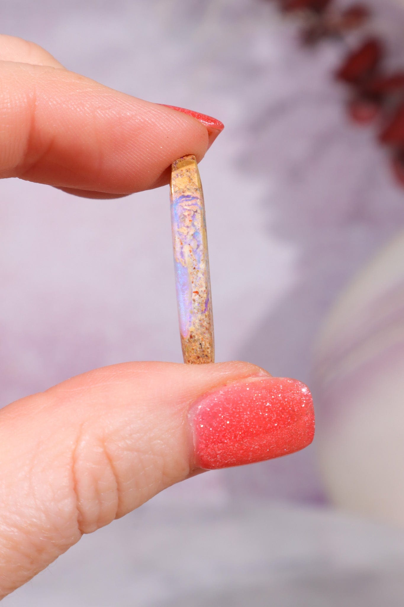 Australian Sand Fossil Opal Fossil Tali & Loz Crystals