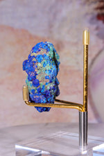 Azurite with Malachite | 52mm | Little Daisy Mine, Arizona Minerals Tali & Loz