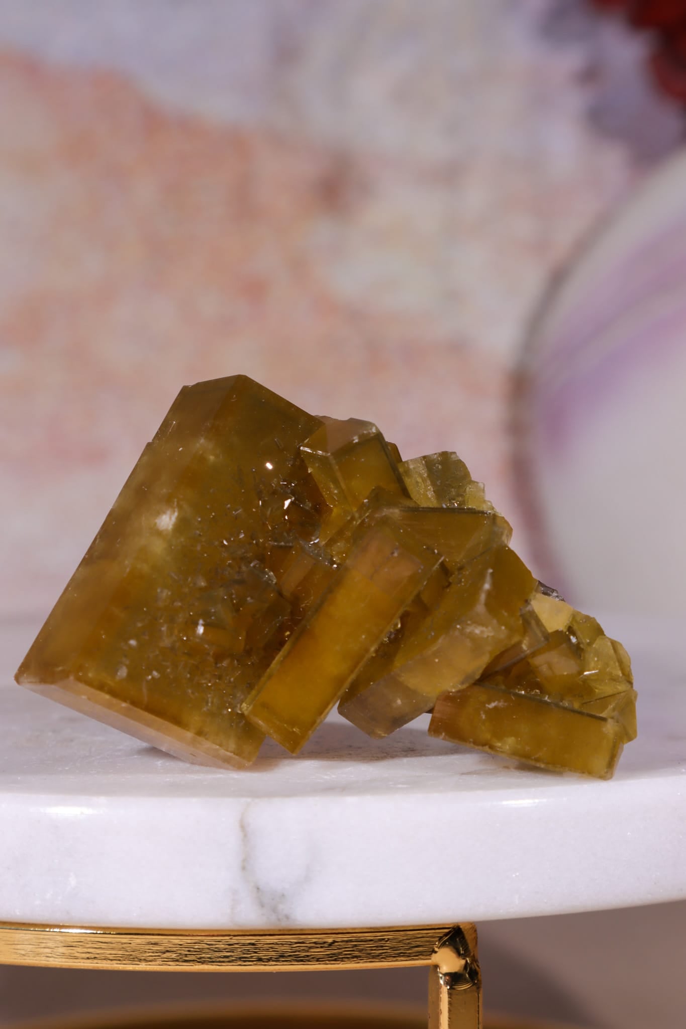 Baryte on Fluorite | 52mm | Sold As Seen Minerals Tali & Loz