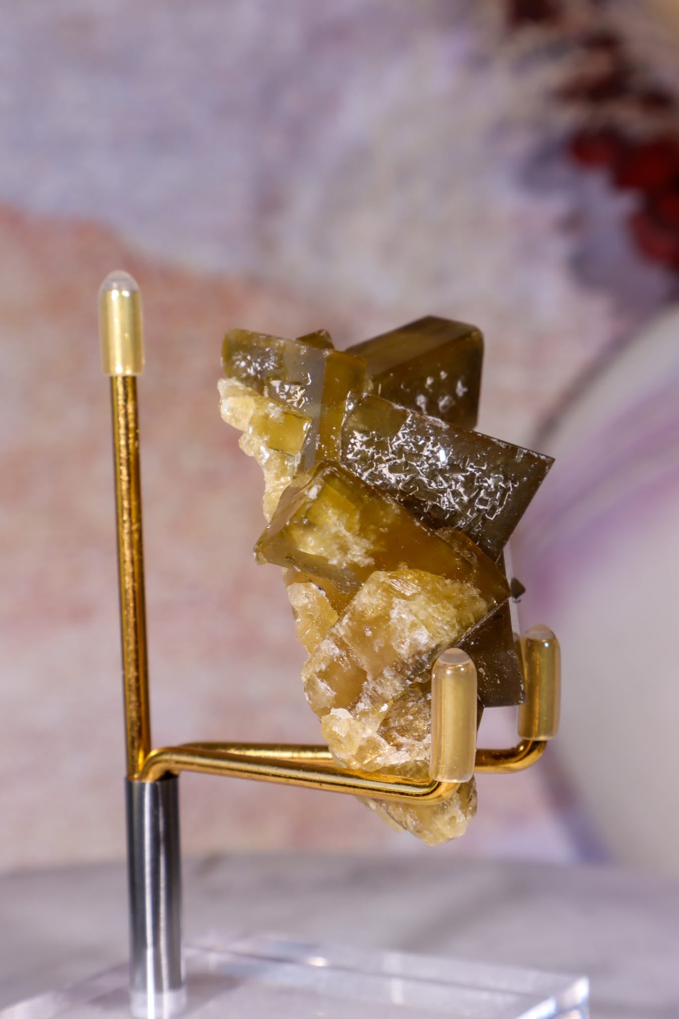 Baryte on Fluorite | 61mm | Sold As Seen Minerals Tali & Loz Crystals
