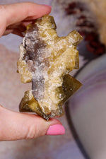 Baryte on Fluorite | 80mm | Sold As Seen Minerals Tali & Loz Crystals