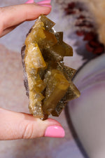 Baryte on Fluorite | 80mm | Sold As Seen Minerals Tali & Loz Crystals