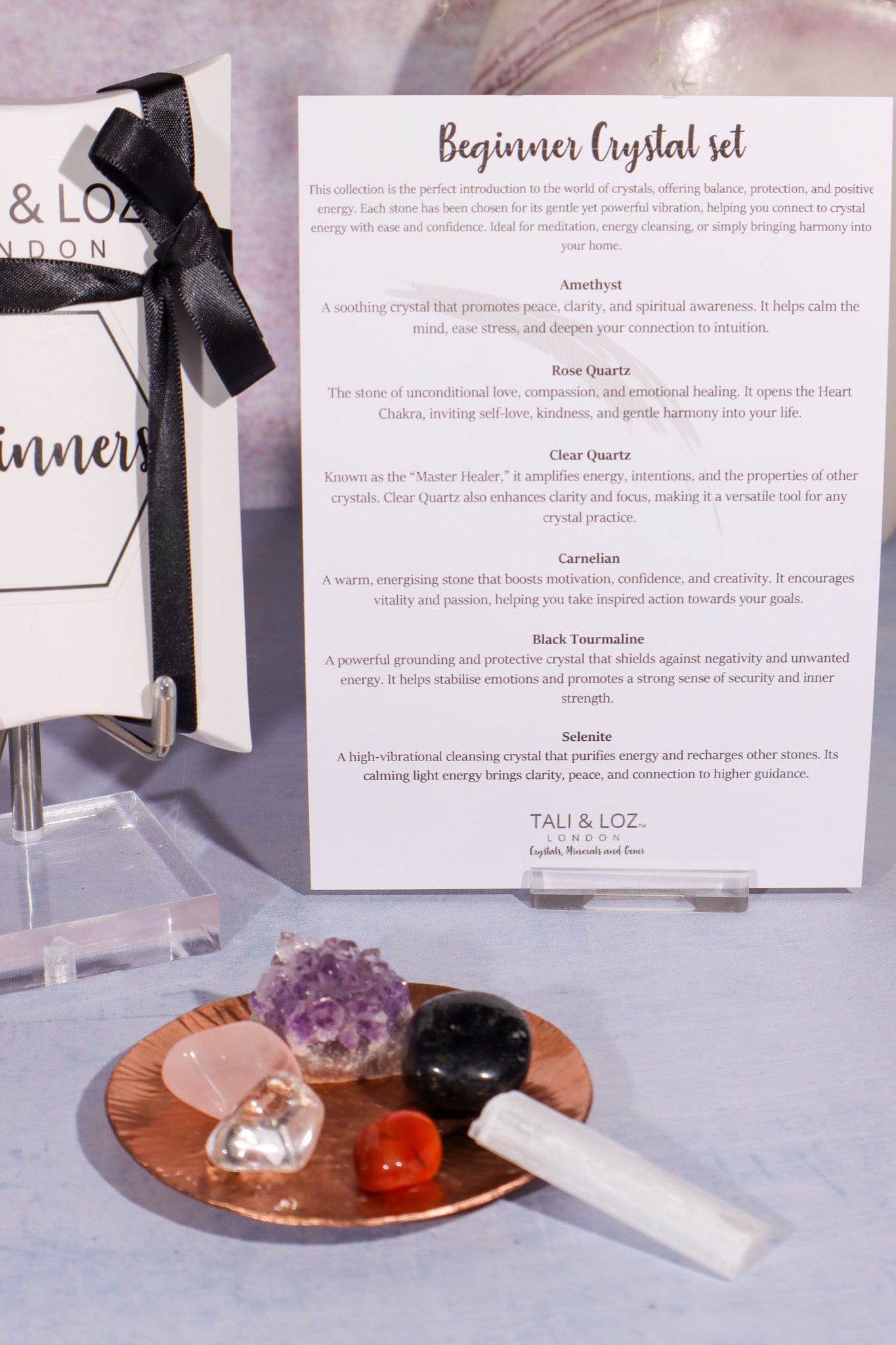 Beginner Crystal set Tali & Loz Crystals