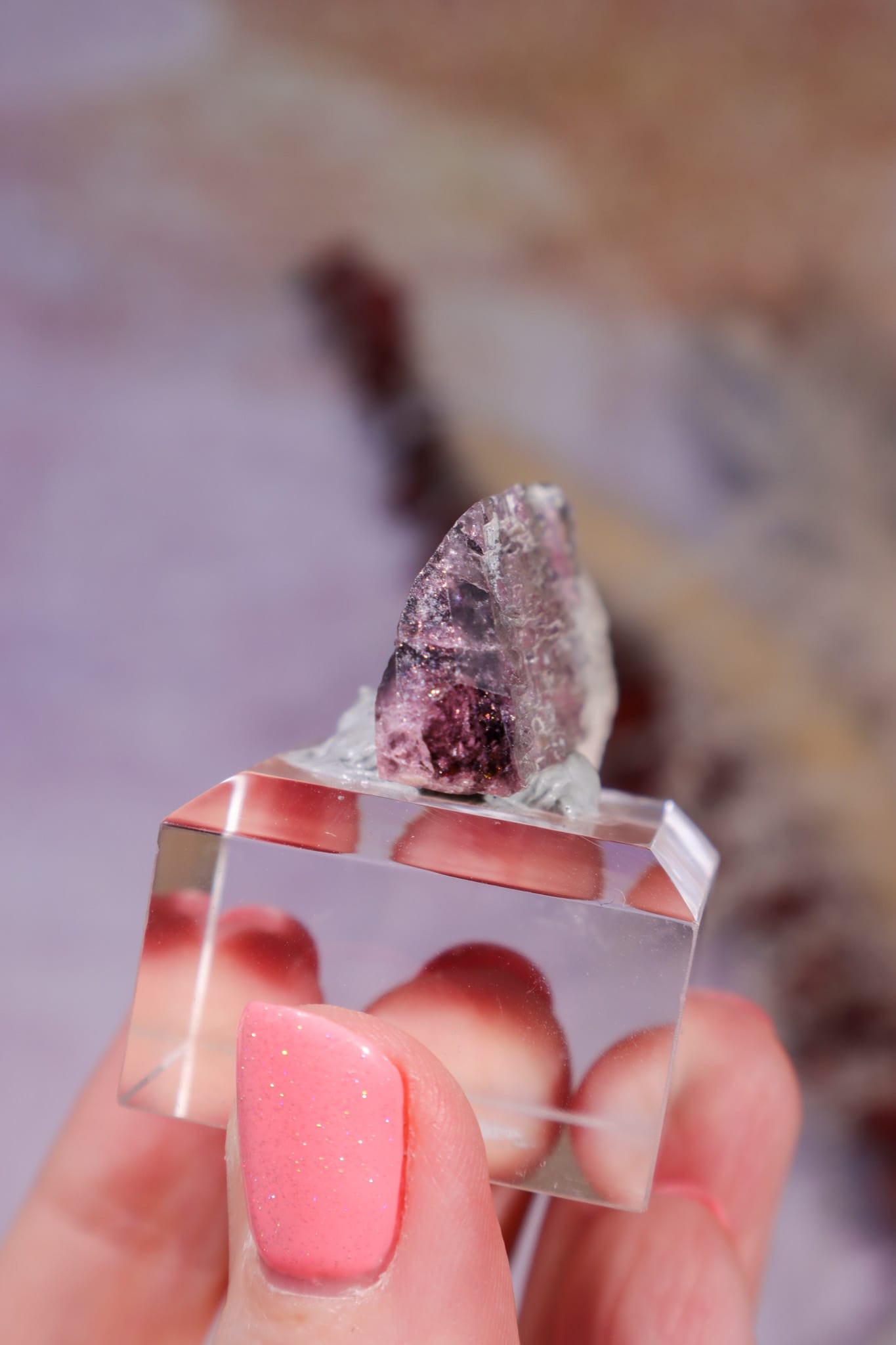 Bi-Colour Tourmaline Crystal | 45mm | Brazil Minerals Tali & Loz Crystals