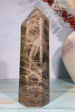 Black Moonstone Large Tower 21cm Towers Tali & Loz Crystals