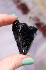 Black Obsidian Rough 30-50mm Rough Crystals Tali & Loz Crystals