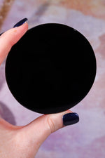 Black Obsidian Scrying Mirrors 10cm Scrying Mirror Tali & Loz Crystals