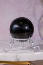 Black Obsidian Spheres 3.8cm, Mexico Hearts Tali & Loz Crystals