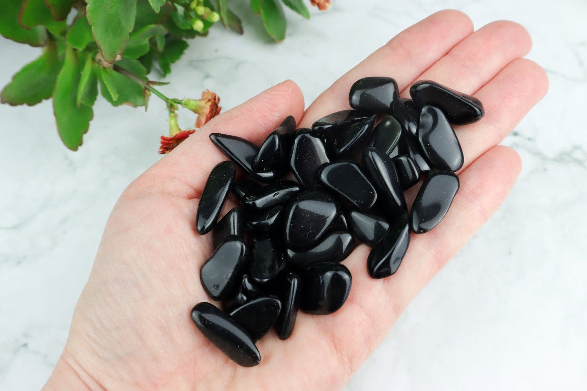 Black Obsidian Tumblestones - Protection/Grounding Tumblestones Tali & Loz