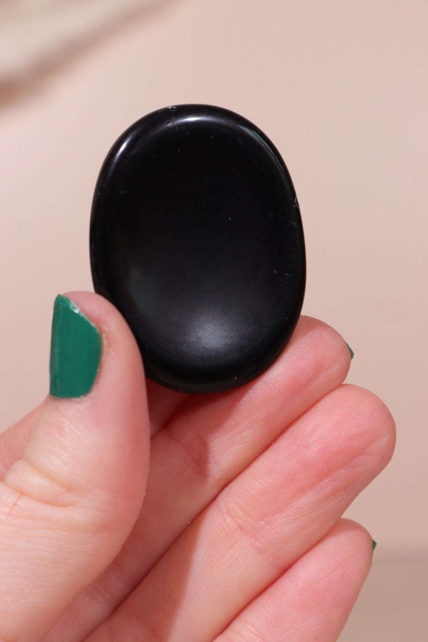 Black Obsidian Worry Stones 4cm Worry Stones Tali & Loz
