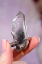 Black Tara Quartz Point | 4.9 cm | Brazil Quartz Tali & Loz Crystals