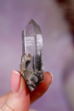 Black Tara Quartz Point | 4.9 cm | Brazil Quartz Tali & Loz Crystals