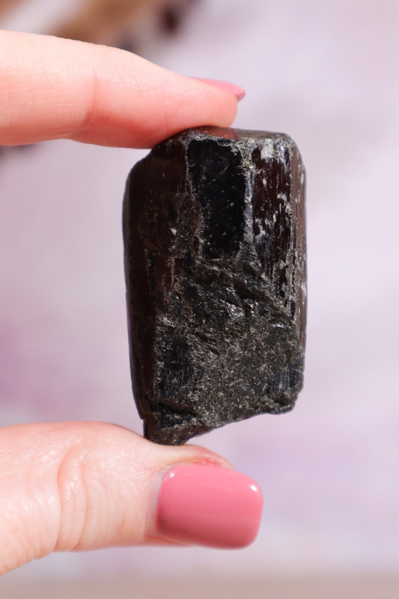 Black Tourmaline Rough Rough Crystals Small Tali & Loz