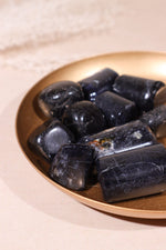 Black Tourmaline Tumblestones 20-40mm - Tali & Loz Crystals
