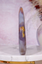 Blue Agate Flame | 9.7cm | Madagascar Flames Tali & Loz Crystals