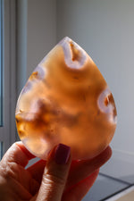 Blue Agate Flame | 9.7cm | Madagascar Flames Tali & Loz Crystals