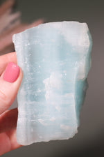 Blue Aragonite Rough Freeform 288gr - Tali & Loz Crystals
