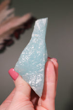 Blue Aragonite Rough Freeform 288gr - Tali & Loz Crystals