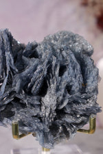 Blue Baryte Bladed Crystal Specimen 8.5cm  | Cavnic Mine, Romania Minerals Tali & Loz Crystals