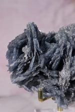 Blue Baryte Bladed Crystal Specimen 8.5cm  | Cavnic Mine, Romania Minerals Tali & Loz Crystals
