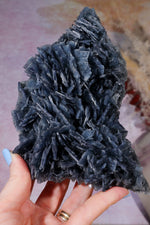 Blue Baryte Crystal Cluster Specimen 14.3cm | Sold as Seen Minerals Tali & Loz Crystals