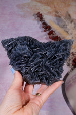 Blue Baryte Crystal Cluster Specimen 14.3cm | Sold as Seen Minerals Tali & Loz Crystals