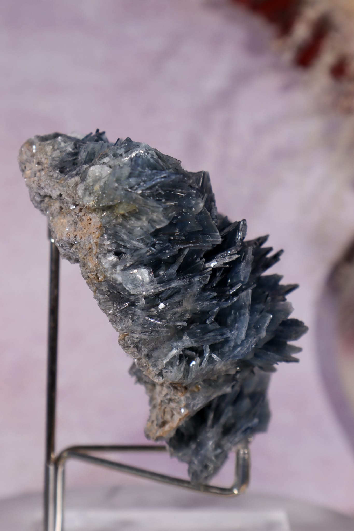 Blue Baryte Crystal Cluster Specimen 14.3cm | Sold as Seen Minerals Tali & Loz Crystals
