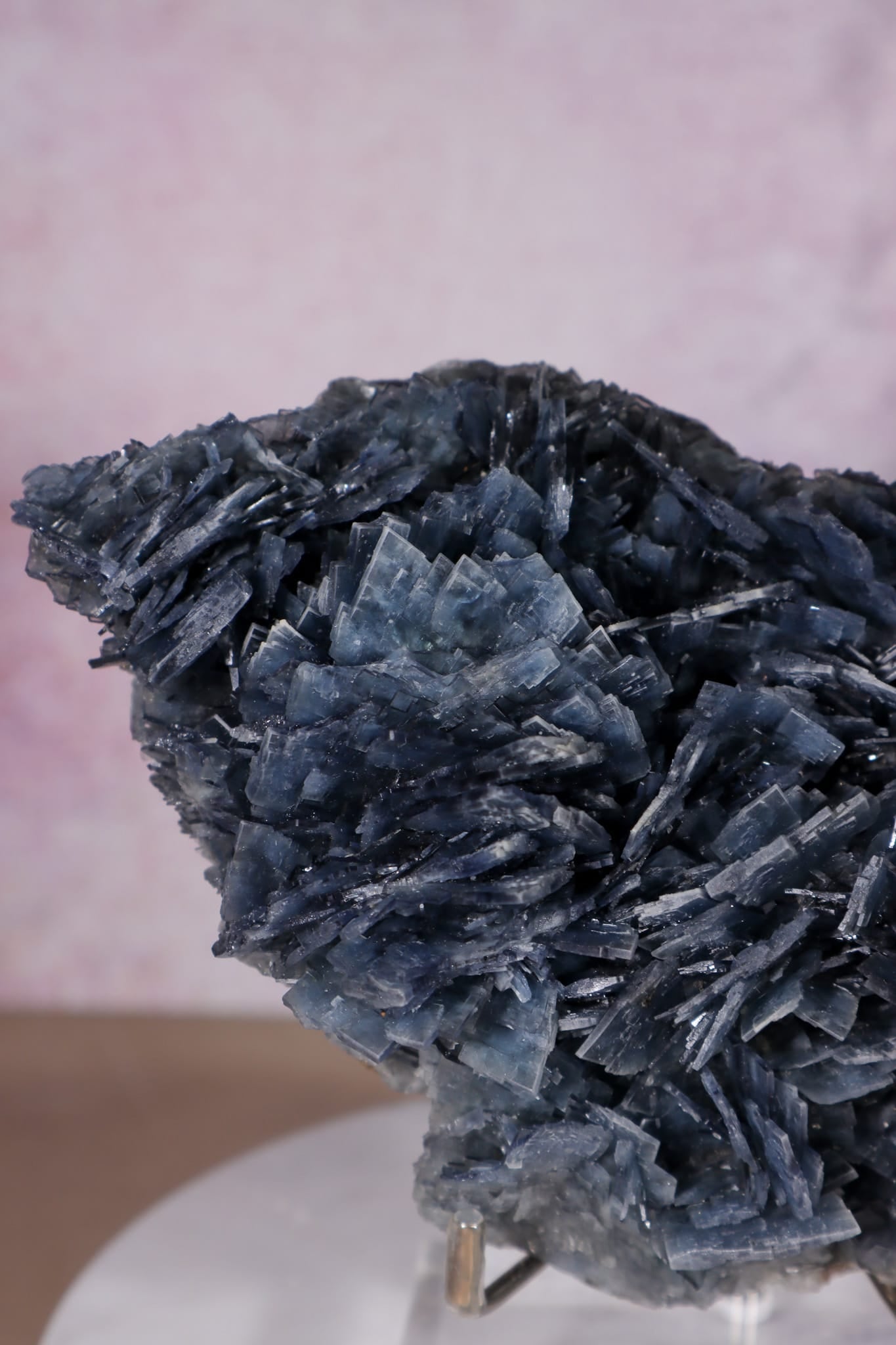 Blue Baryte Crystal Cluster Specimen 14.3cm | Sold as Seen Minerals Tali & Loz Crystals