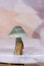 Blue Calcite Mushroom Mushrooms Tali & Loz Crystals