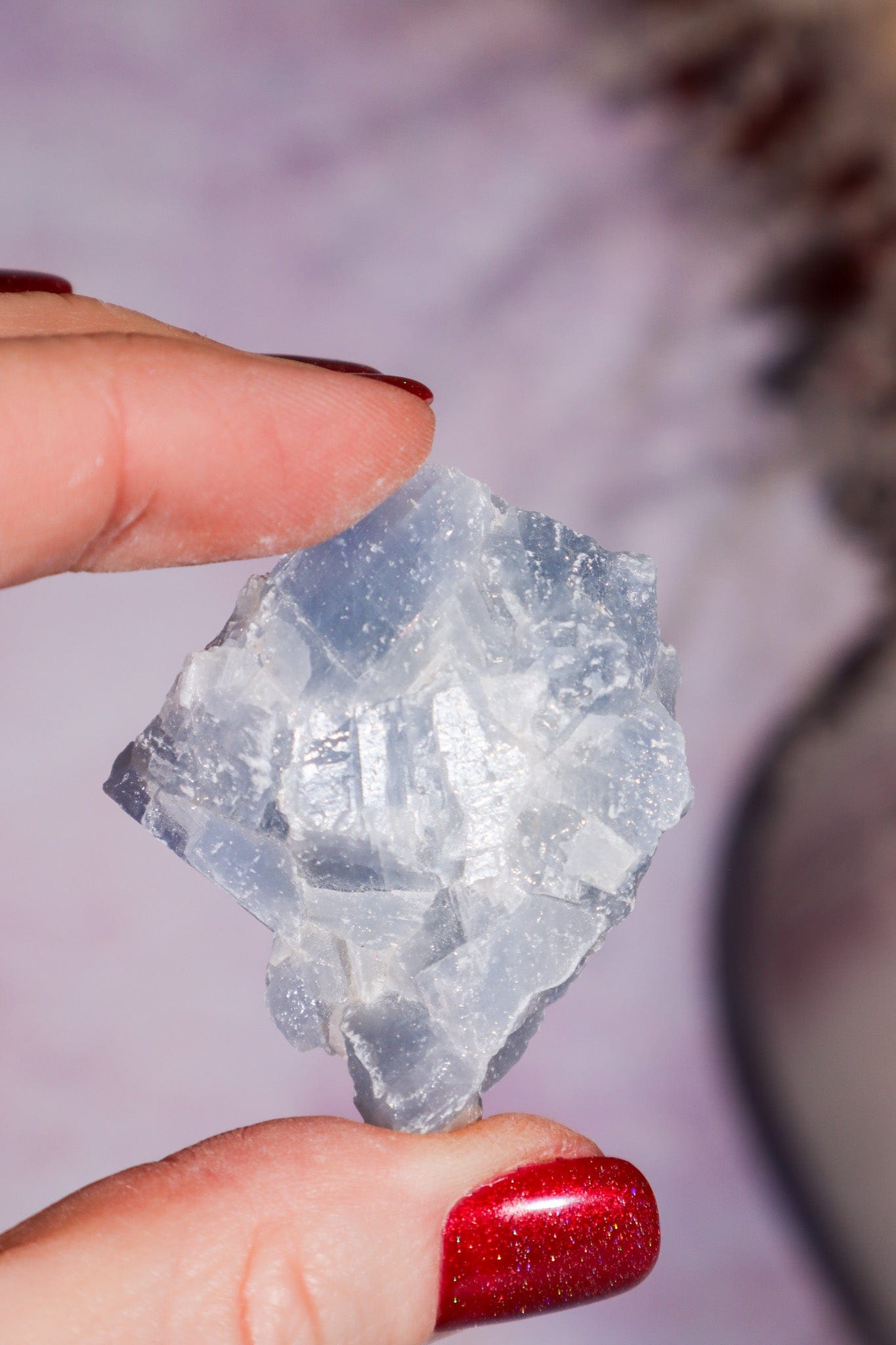 Blue Calcite Rough Crystals Rough Crystals Tali & Loz Crystals