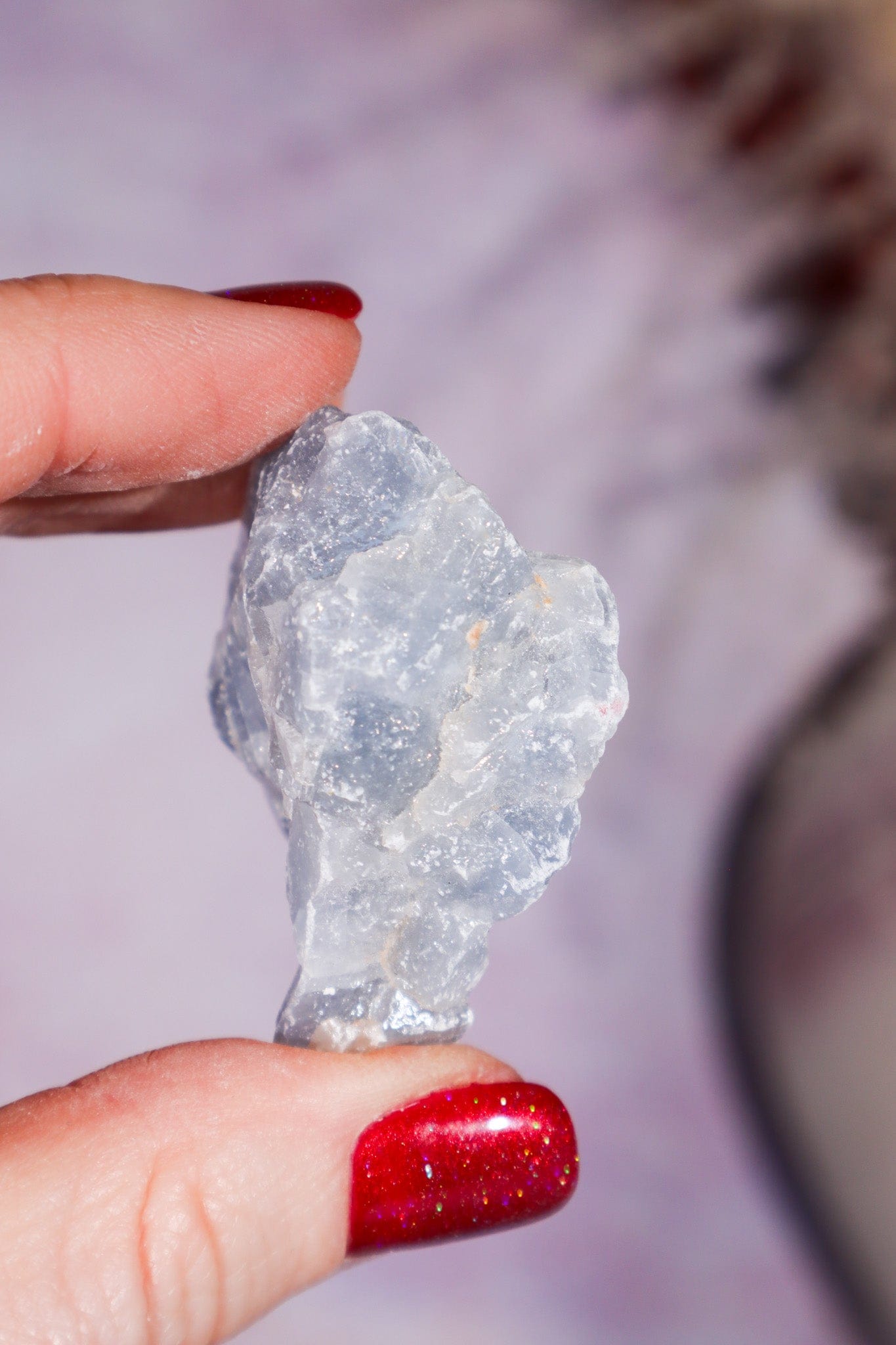 Blue Calcite Rough Crystals Rough Crystals Tali & Loz Crystals