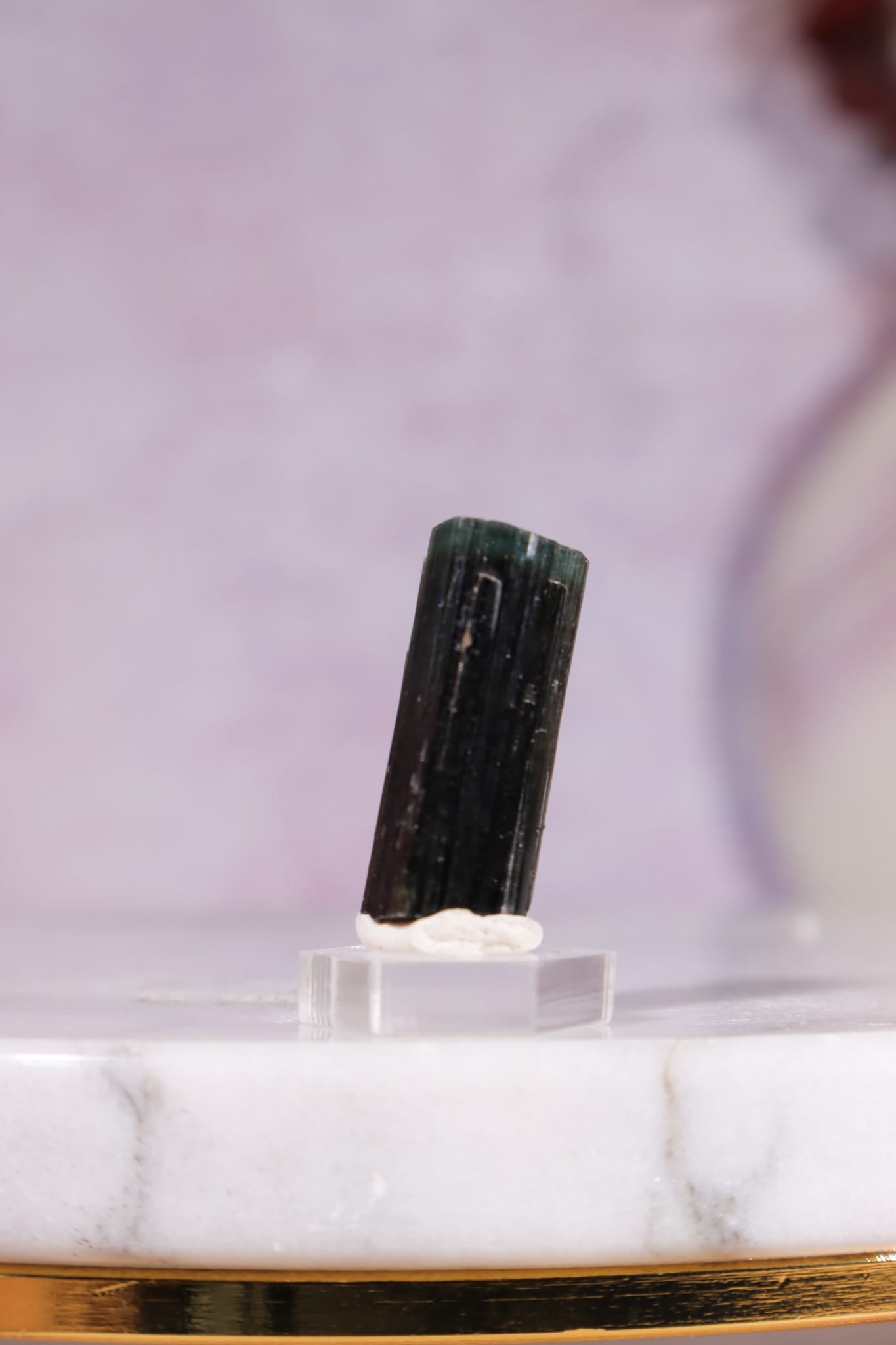 Blue Cap Tourmaline with Green Tourmaline | 3.58g | Brazil Minerals Tali & Loz Crystals