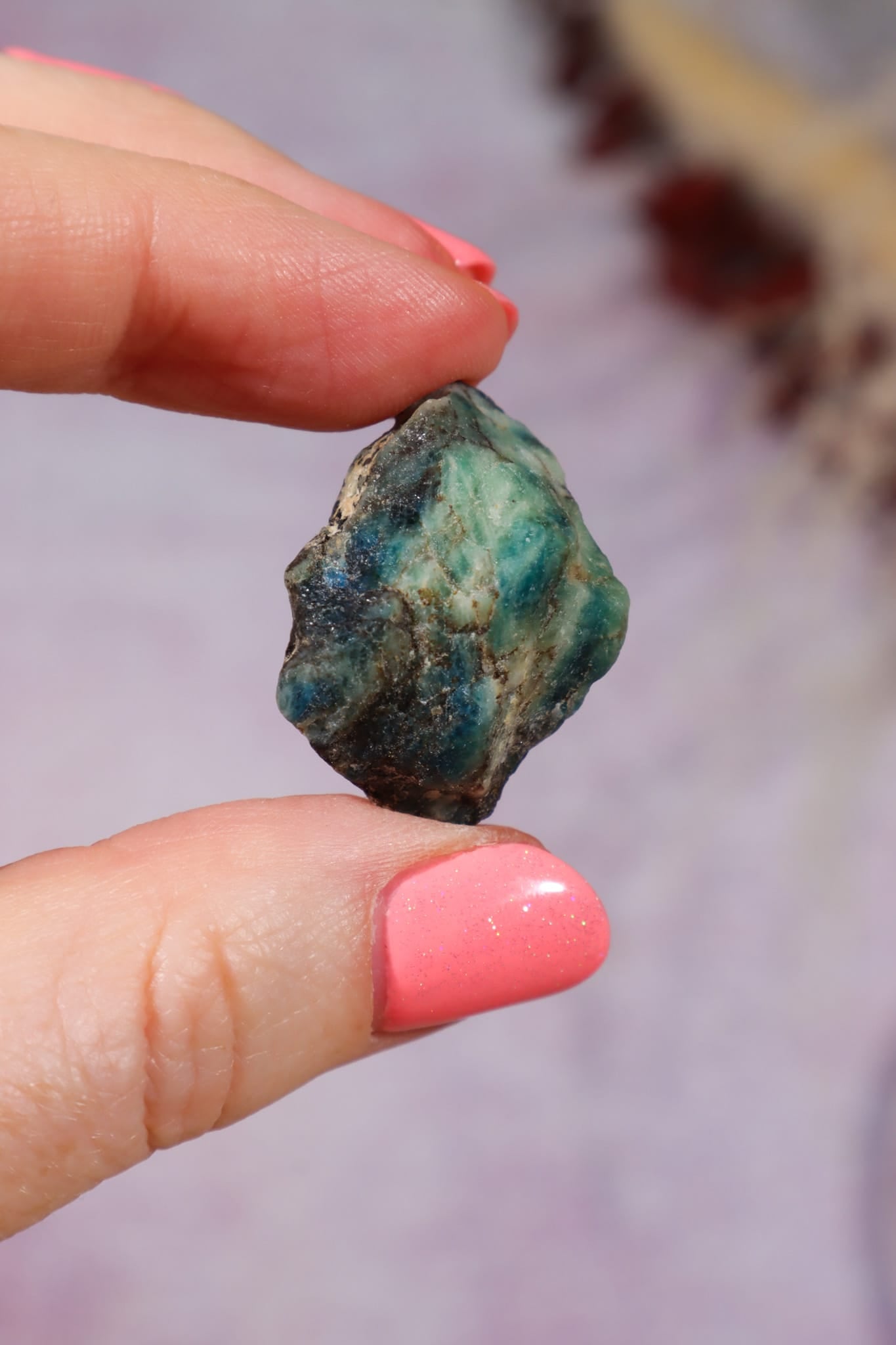 Blue Hackmanite | 2cm | Pakistan Rough Crystals Tali & Loz Crystals