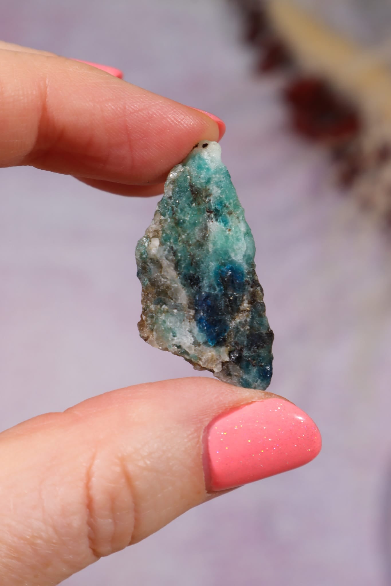 Blue Hackmanite | 2cm | Pakistan Rough Crystals Tali & Loz Crystals