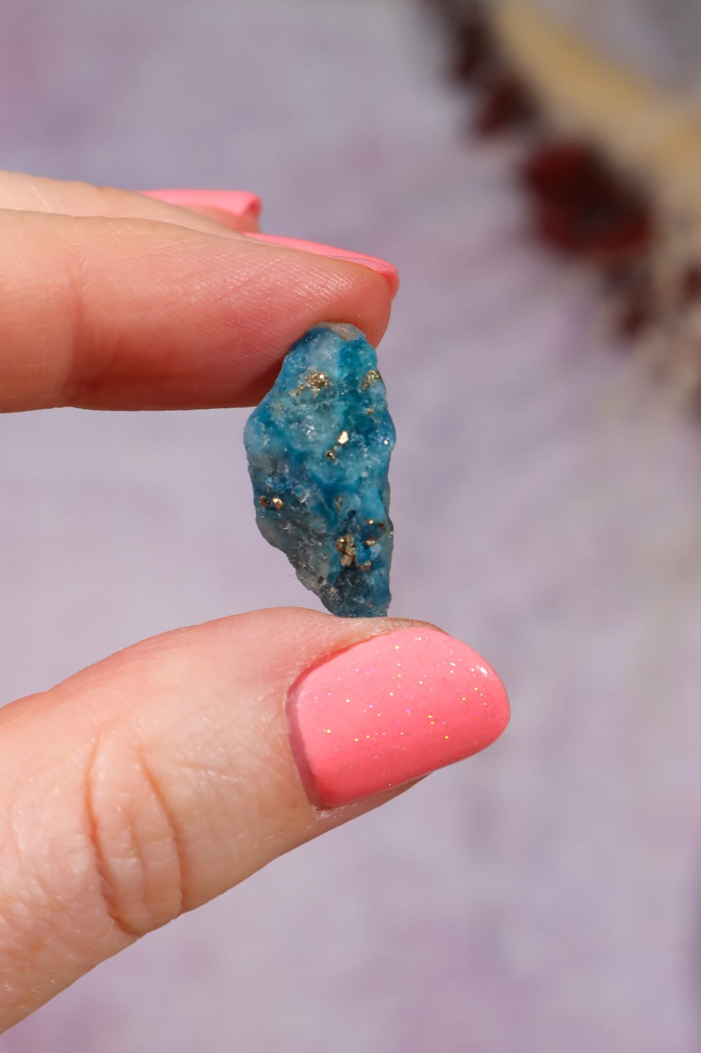 Blue Hackmanite | 2cm | Pakistan Rough Crystals Tali & Loz Crystals