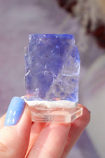 Blue Halite 22gr | Igdir- Turkey Minerals Tali & Loz Crystals