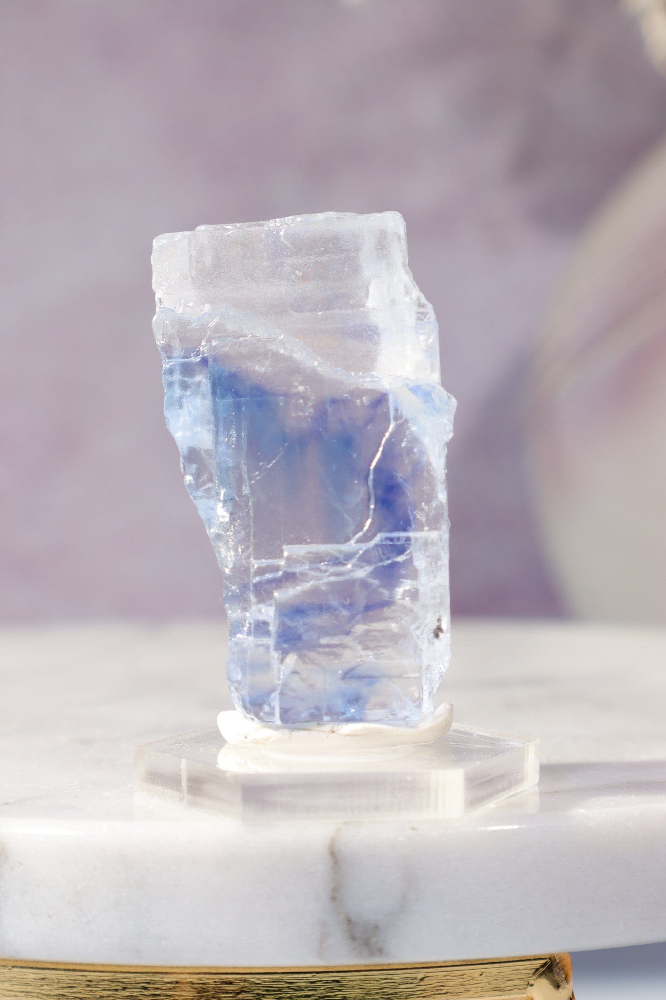 Blue Halite 25gr | Igdir- Turkey Minerals Tali & Loz Crystals